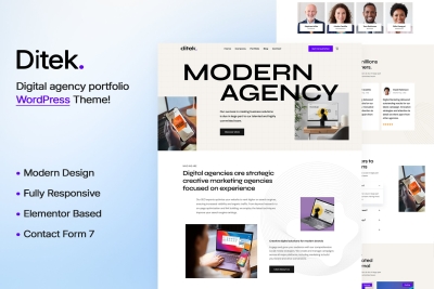 Ditek - Digital Agency Creative Portfolio WordPres 1.0.2
