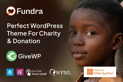 Fundra – Fundraising & Donation WordPress Theme 1.3