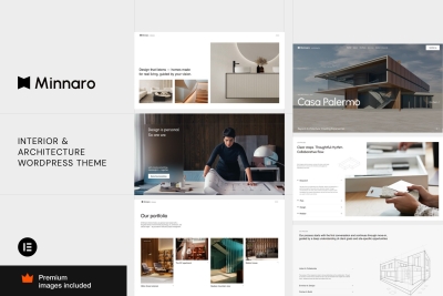 Minnaro – Interior Design Architecture WordPress 1