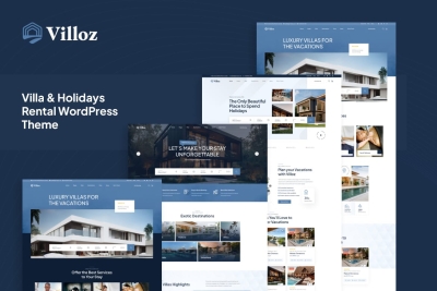 Villoz - Villa & Holidays Rental WordPress Theme 1.0.2