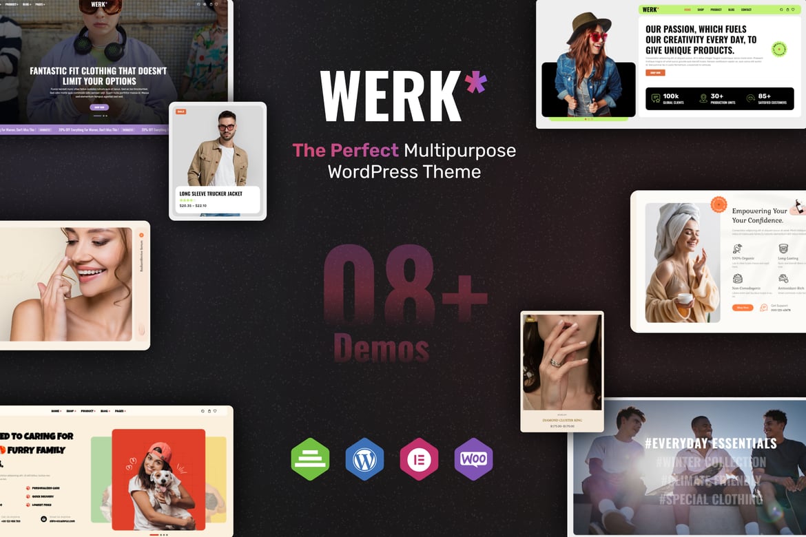 Werk – Elementor Multipurpose WooCommerce Theme 1.0.7