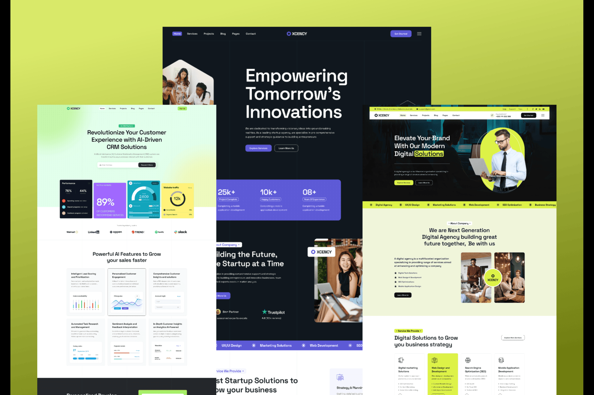 Xcency - Digital Agency WordPress Theme 1.0.0