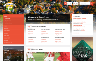 TownPress - Municipality & Town Government Theme 3.8.12