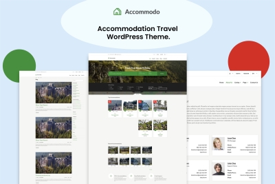 Accommodo - Accommodation Travel WordPress Theme 1.2