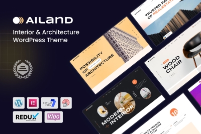 Ailand - Interior & Architecture WordPress Theme 1.0