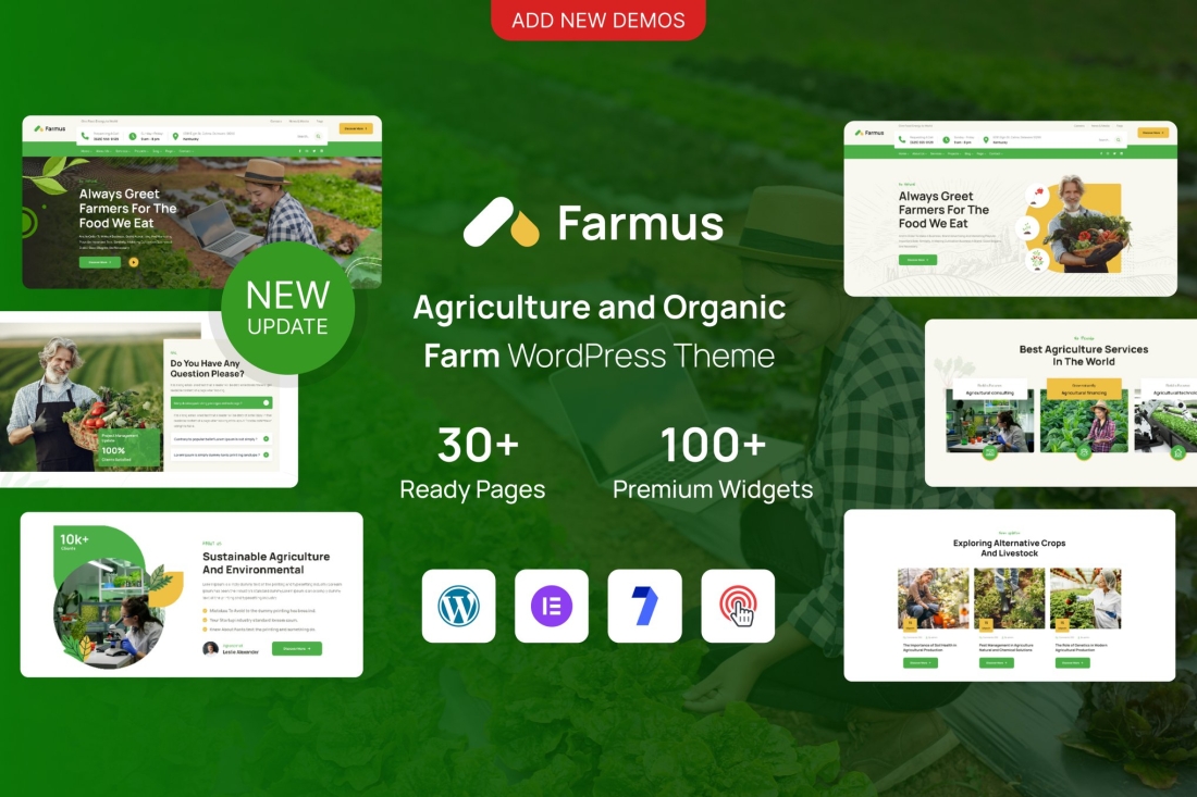 Farmus - Agriculture and Organic Farm WordPress 1.0.1