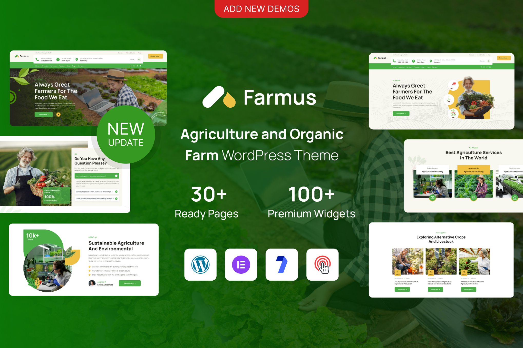 Farmus – Agriculture and Organic Farm WordPress 1.0.1