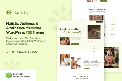 Holistiq – Holistic Wellness & Healing WP Theme 1.0.1