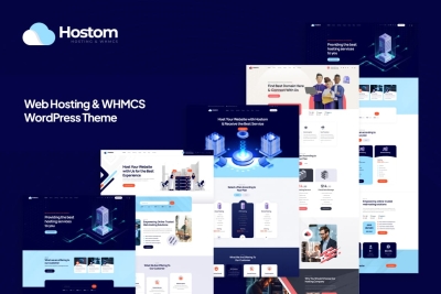 Hostom - Web Hosting & WHMCS WordPress Theme 1.0