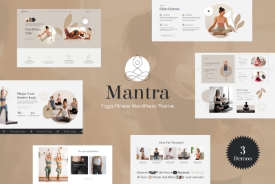 Mantra - Yoga Fitness WordPress Theme 1.0.7