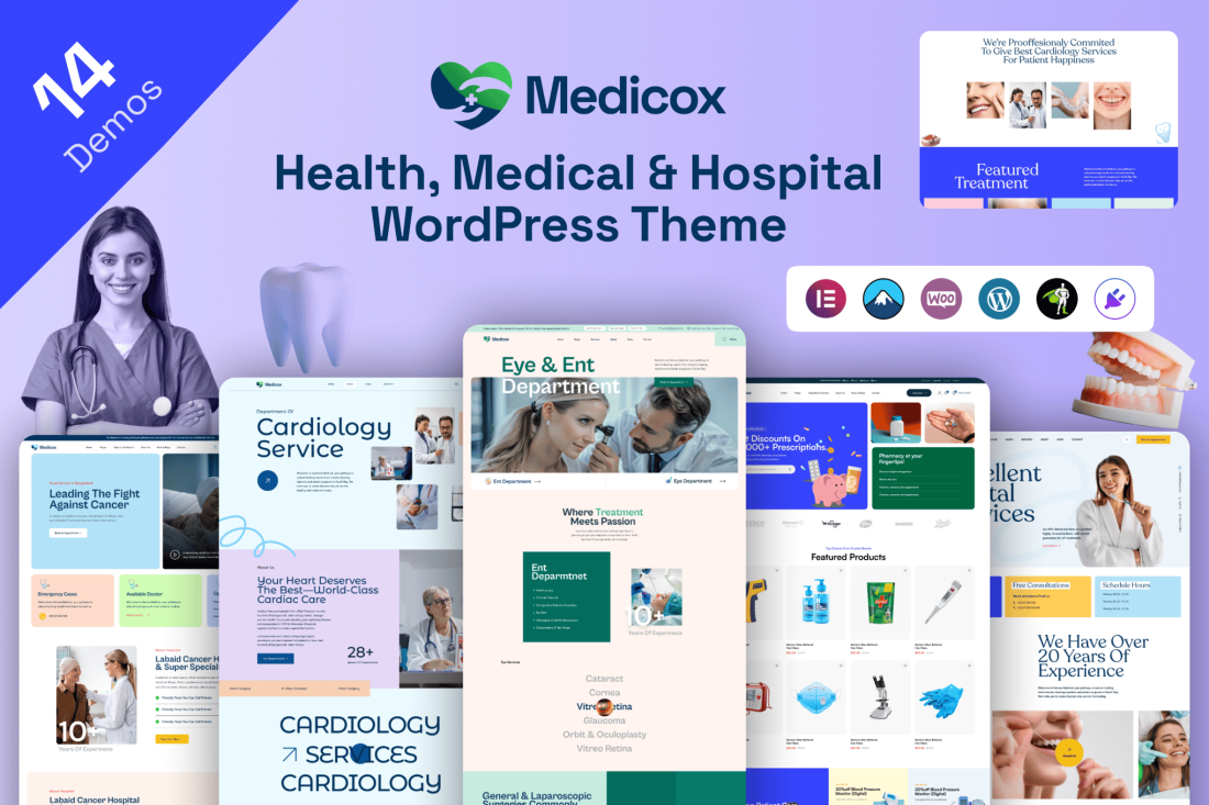 Medicox – Health & Medical WordPress Theme 1.0
