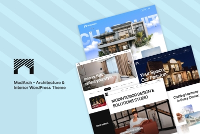 ModArch - Architecture & Interior WordPress Theme 1.0.0