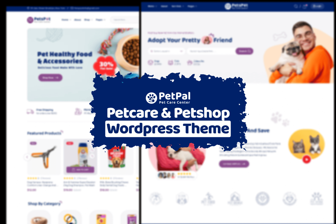 Petpal - Pet Care & Pet Shop WordPress Theme 1.0