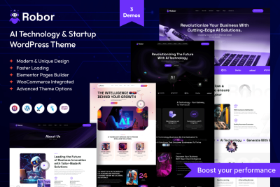 Robor – AI and Automation Integration WordPress Theme 1.0.0