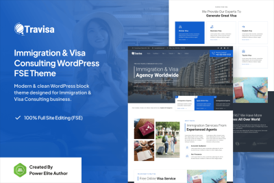 Travisa – Immigration & Visa Consulting WP Theme 1.0.1