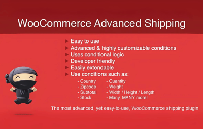 WooCommerce Advanced Shipping 1.1.4