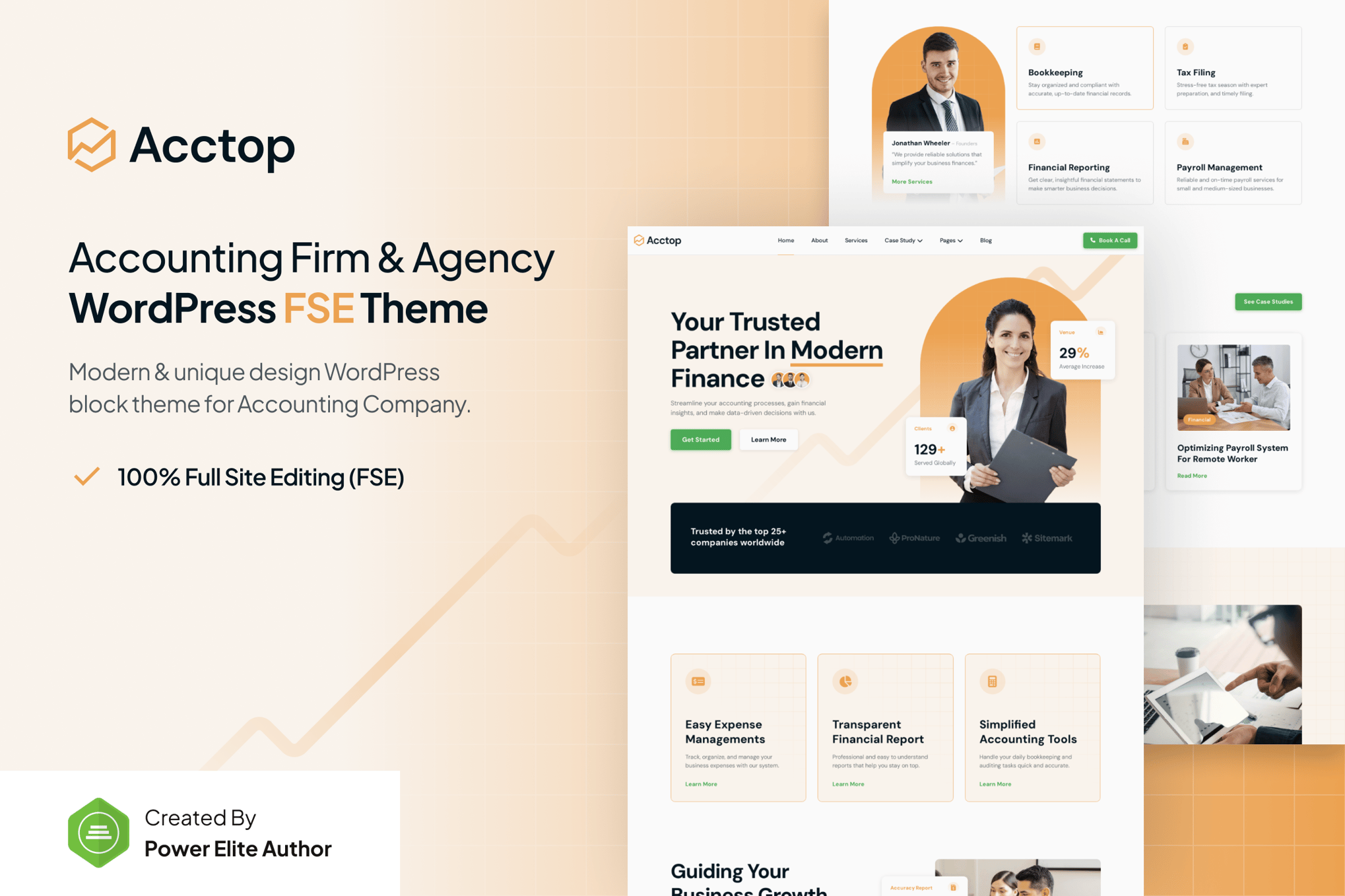 Acctop – Accounting Firm & Finance WordPress Theme 1.0.0