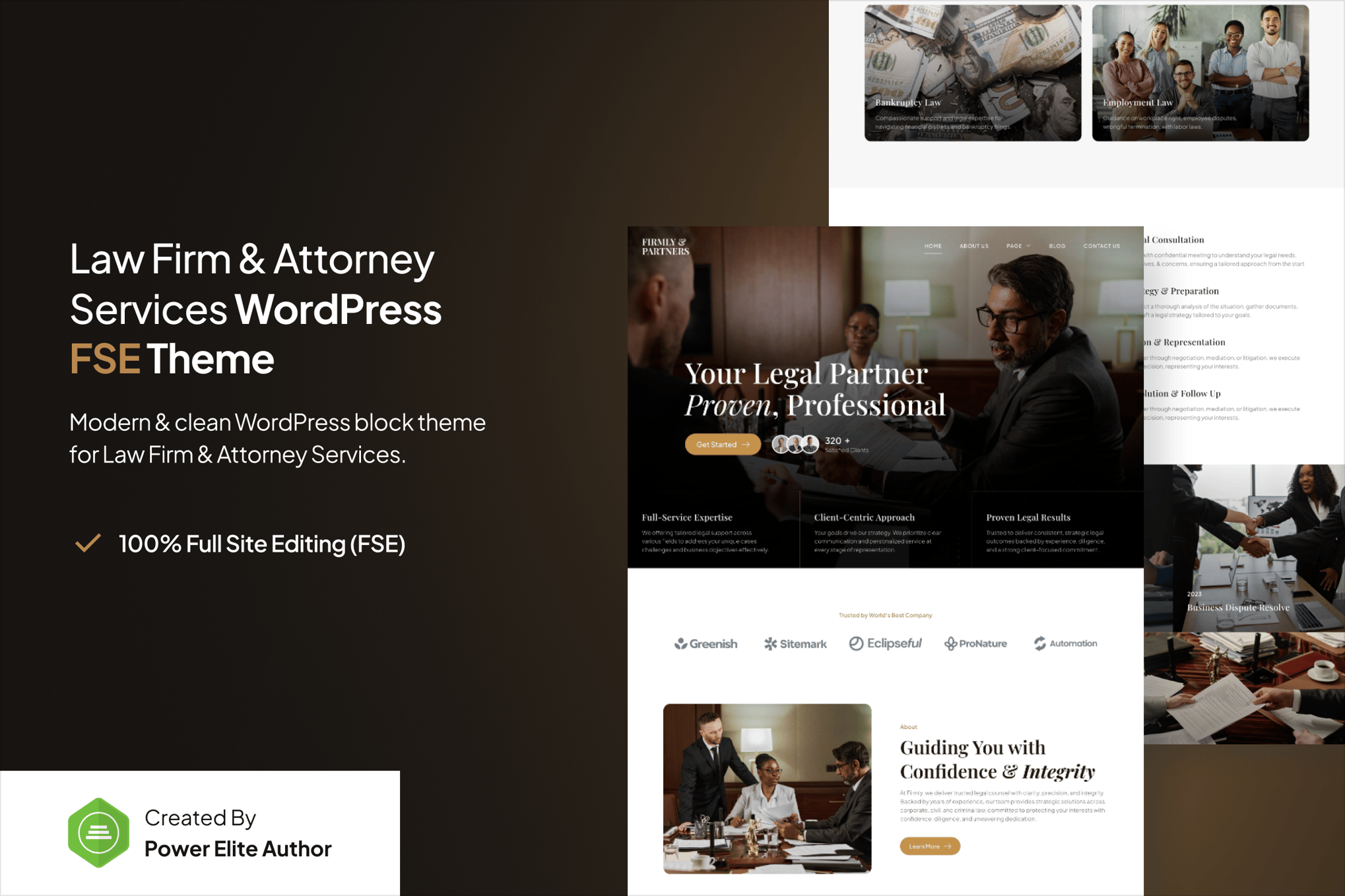 Firmly - Lawyer & Attorney FSE WordPress Theme 1.0.0