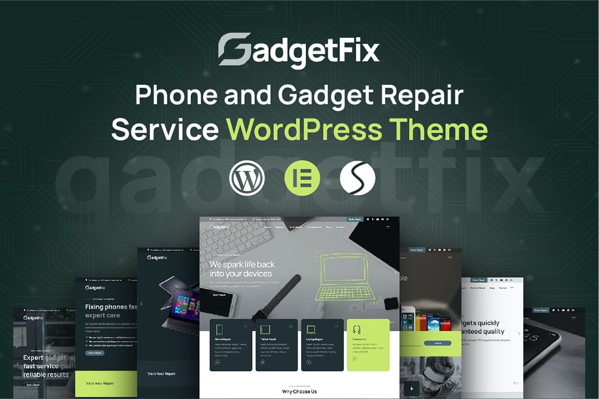 Gadgetfix – Gadget Repair Service WordPress Theme 1.0.9