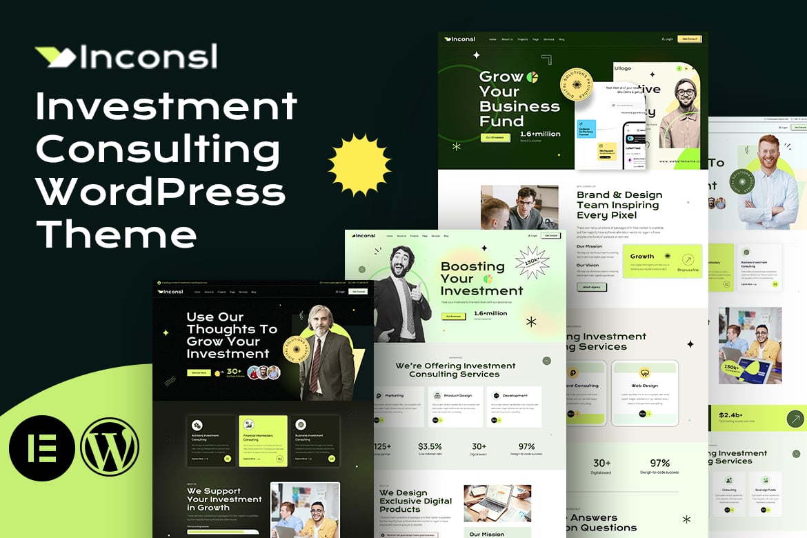 Iconsl - Investment Consulting WordPress Theme 1.1