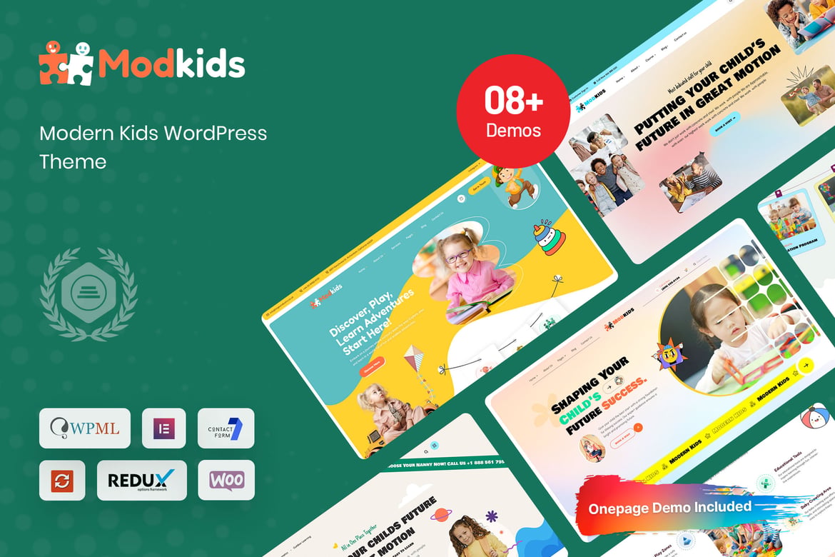 Modkids – Modern Kids WordPress Theme 1.0.2