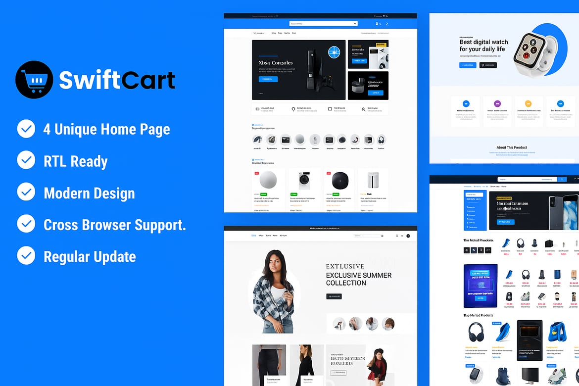 SwiftCart – Multipurpose WooCommerce WordPress The 1.0.3