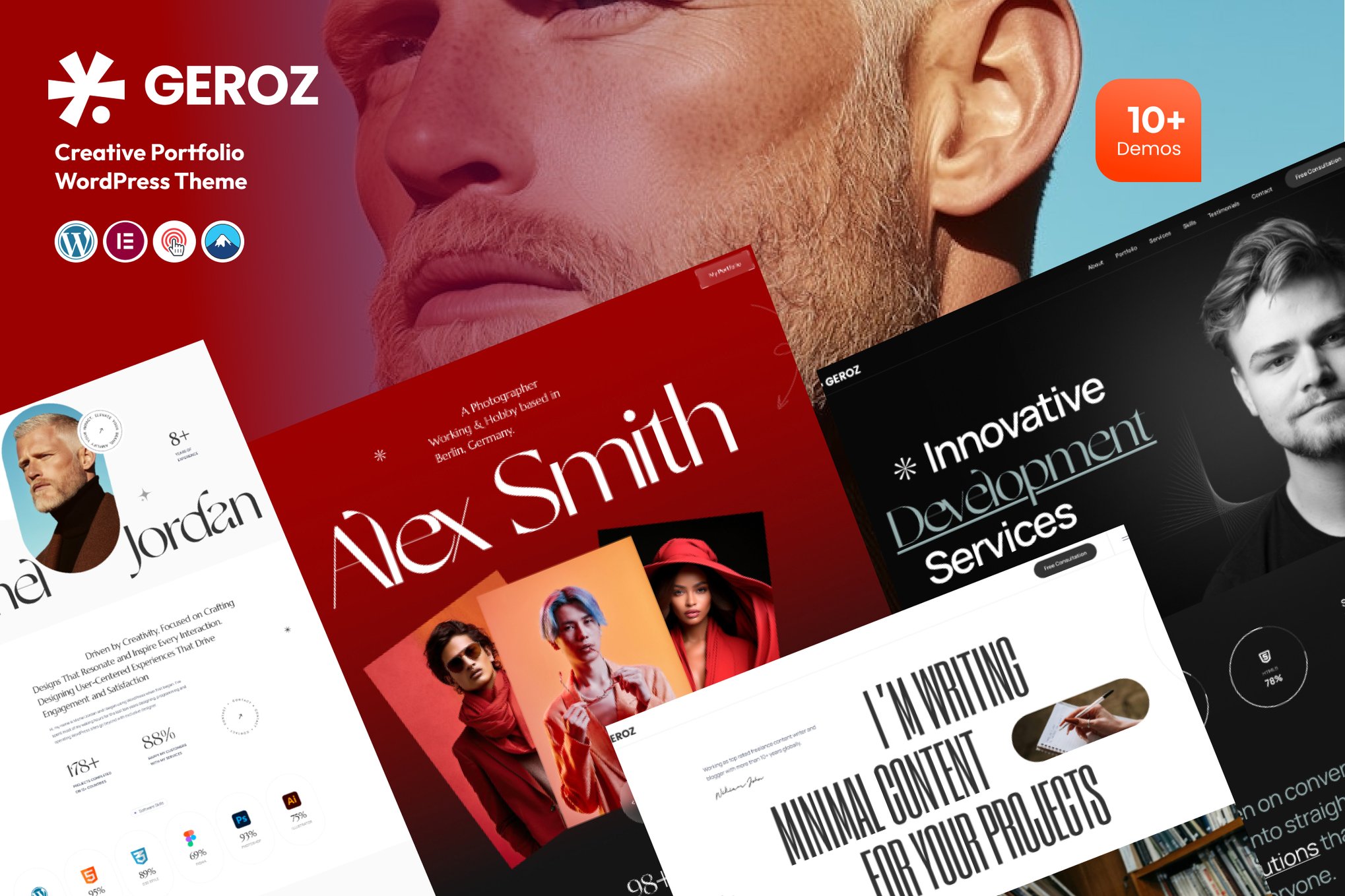 Geroz - Creative Portfolio Digital Agency WP Theme 1.1.1