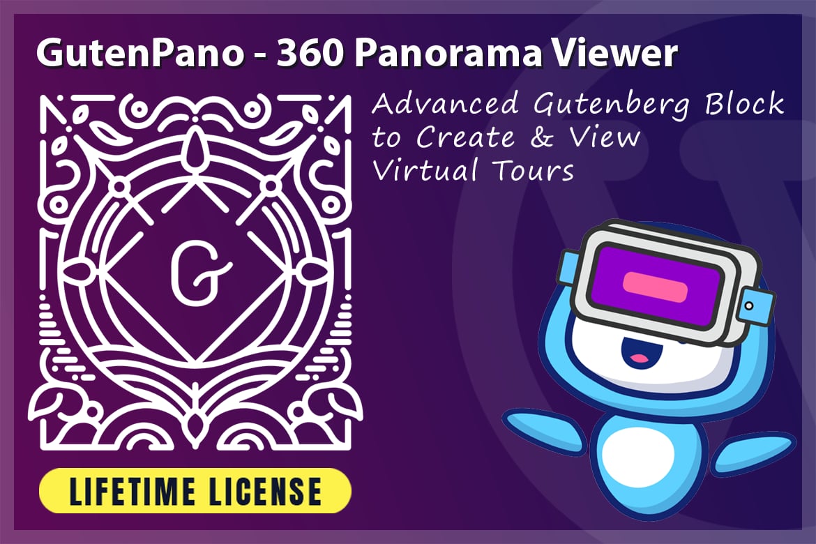 GutenPano - 360 Panorama Viewer for Gutenberg 1.1.0