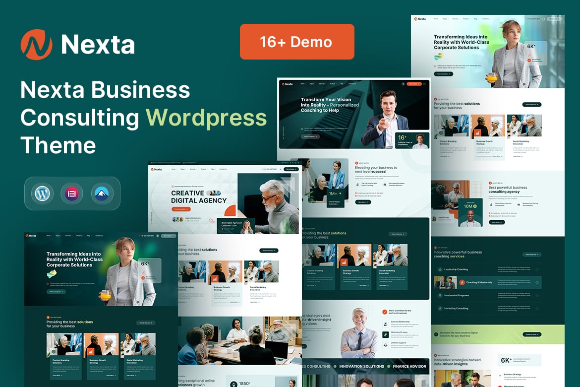 Nexta - Business Consulting Wordpress Theme 1.0.2