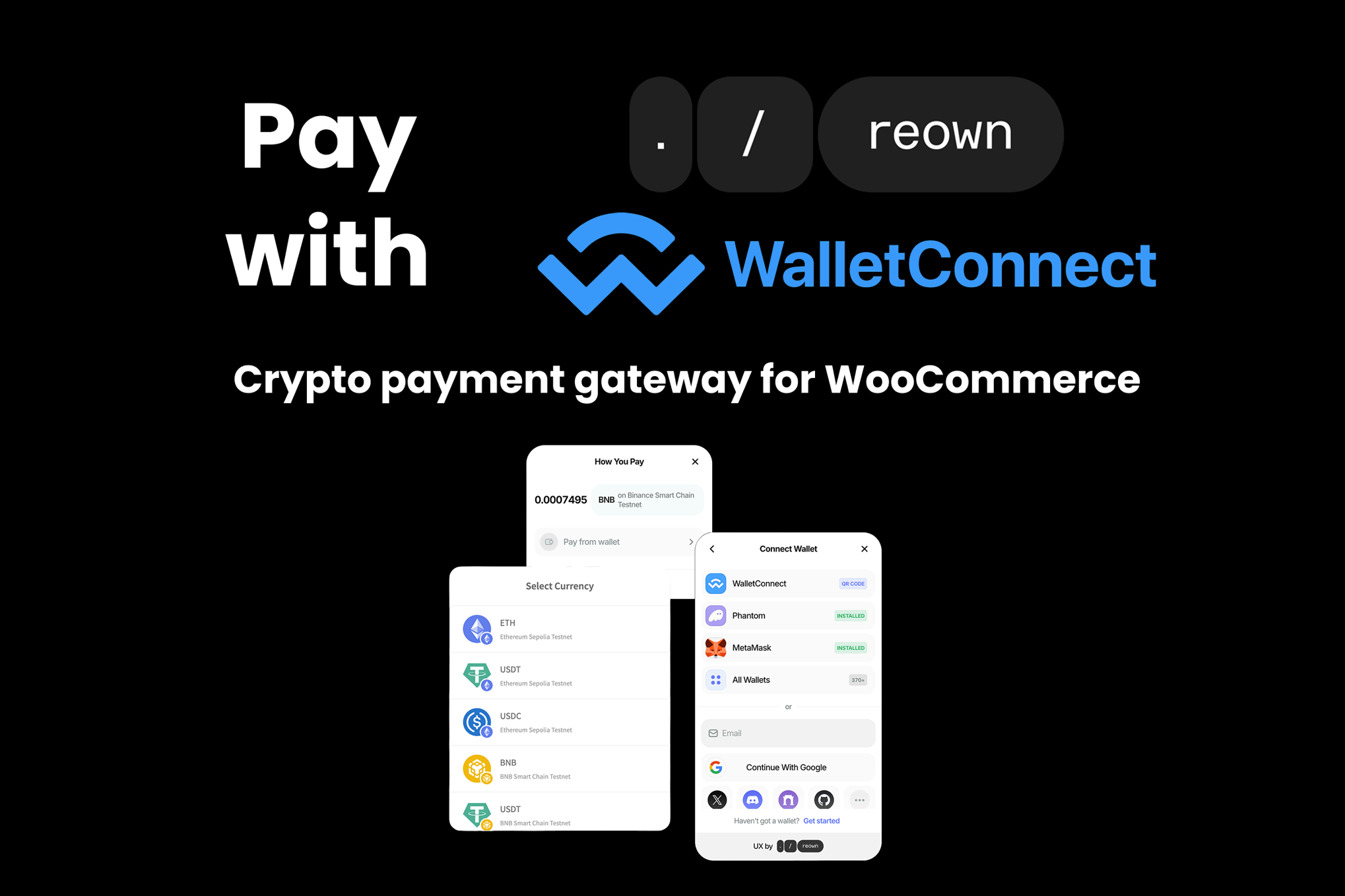 Reown AppKit Pay Crypto Payment Gateway 1.0.1