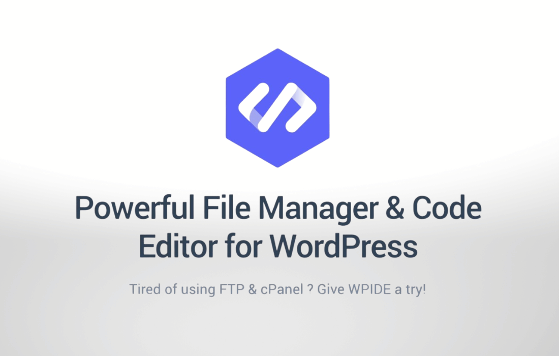 WPIDE - File Manager & Code Editor Premium 3.5.2