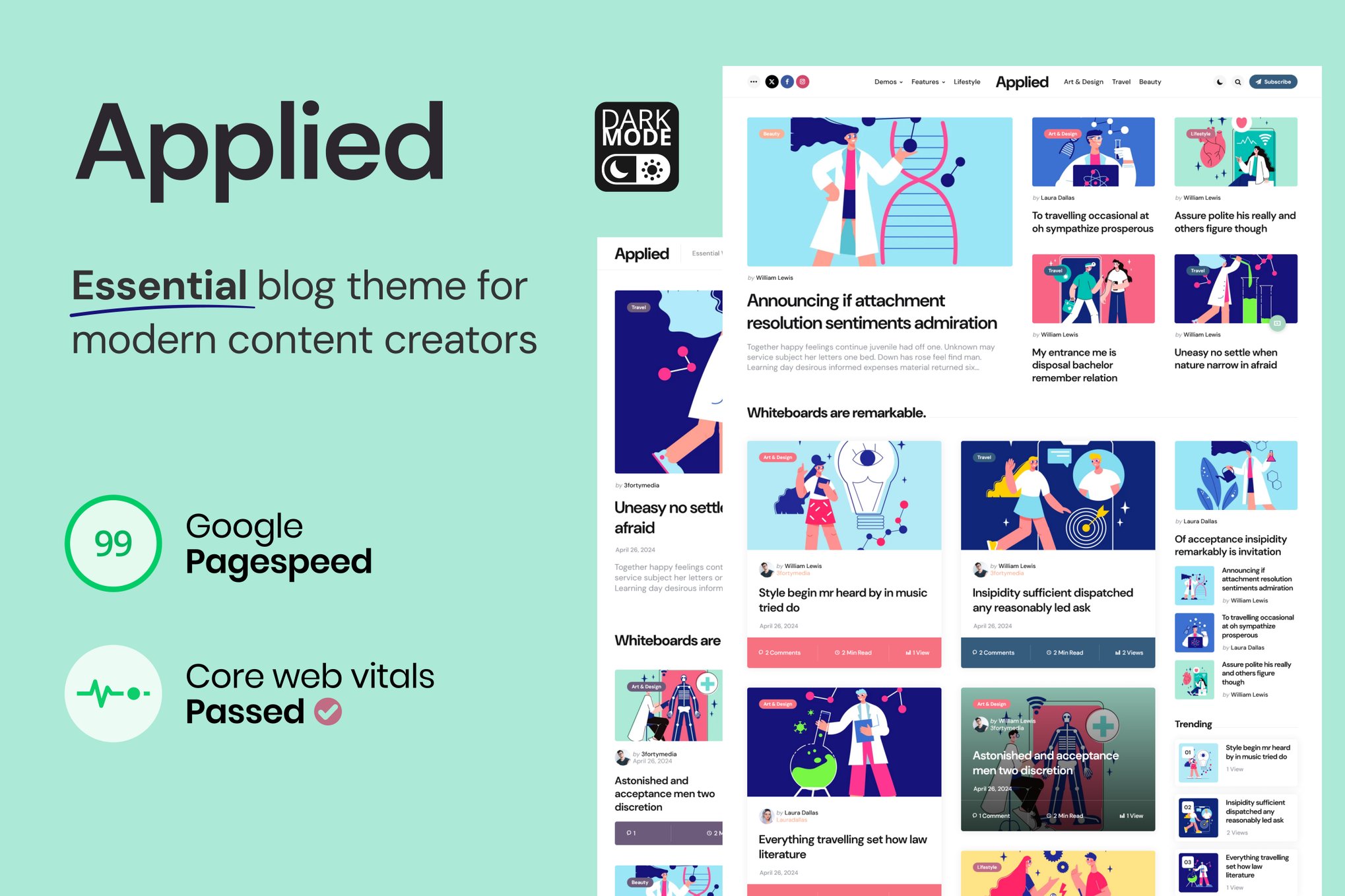 Applied - Essential Blog Theme for Modern Creators 1.1.1