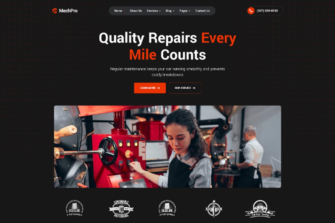 Mechpro – Car Service & Repair WordPress Theme 1.0.0