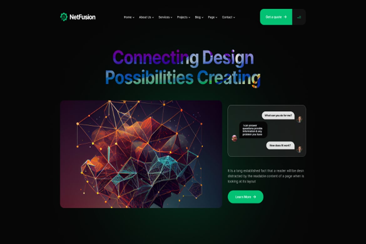NetFusion - AI Powered Startup & Technology Theme 1.0.0