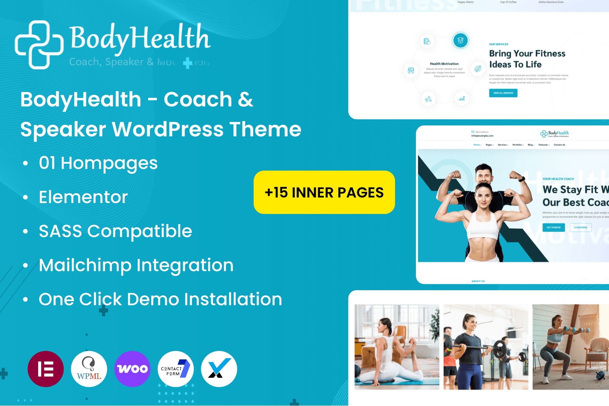BodyHealth | Fitness & Workout WordPress Theme 1.2