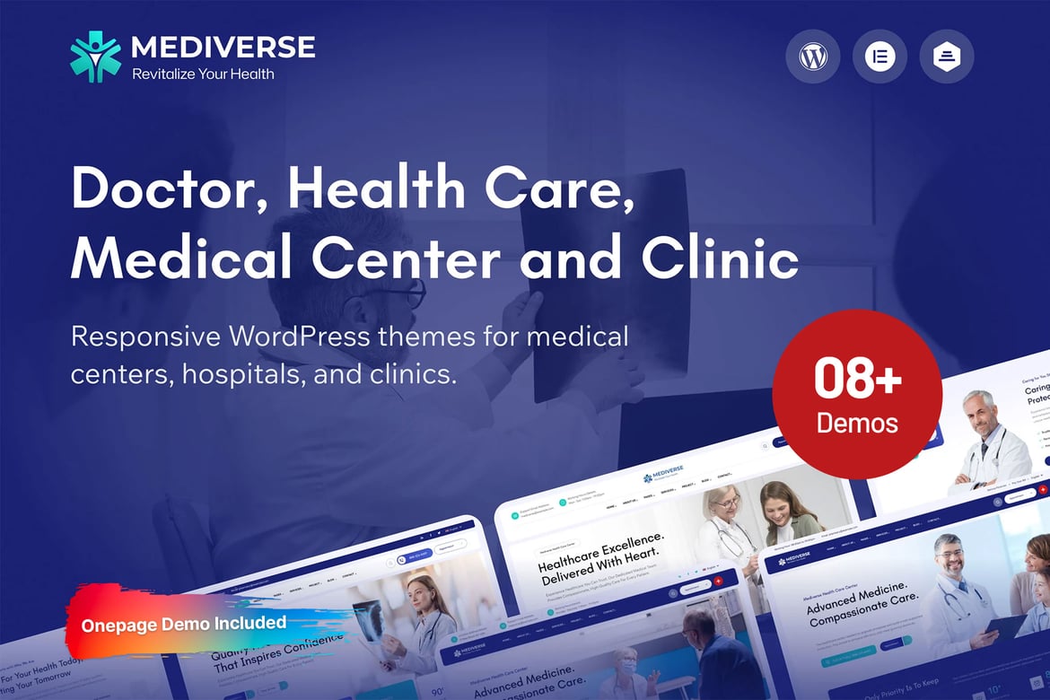 Mediverse – Health Medical Clinic WordPress Theme 1.0.1