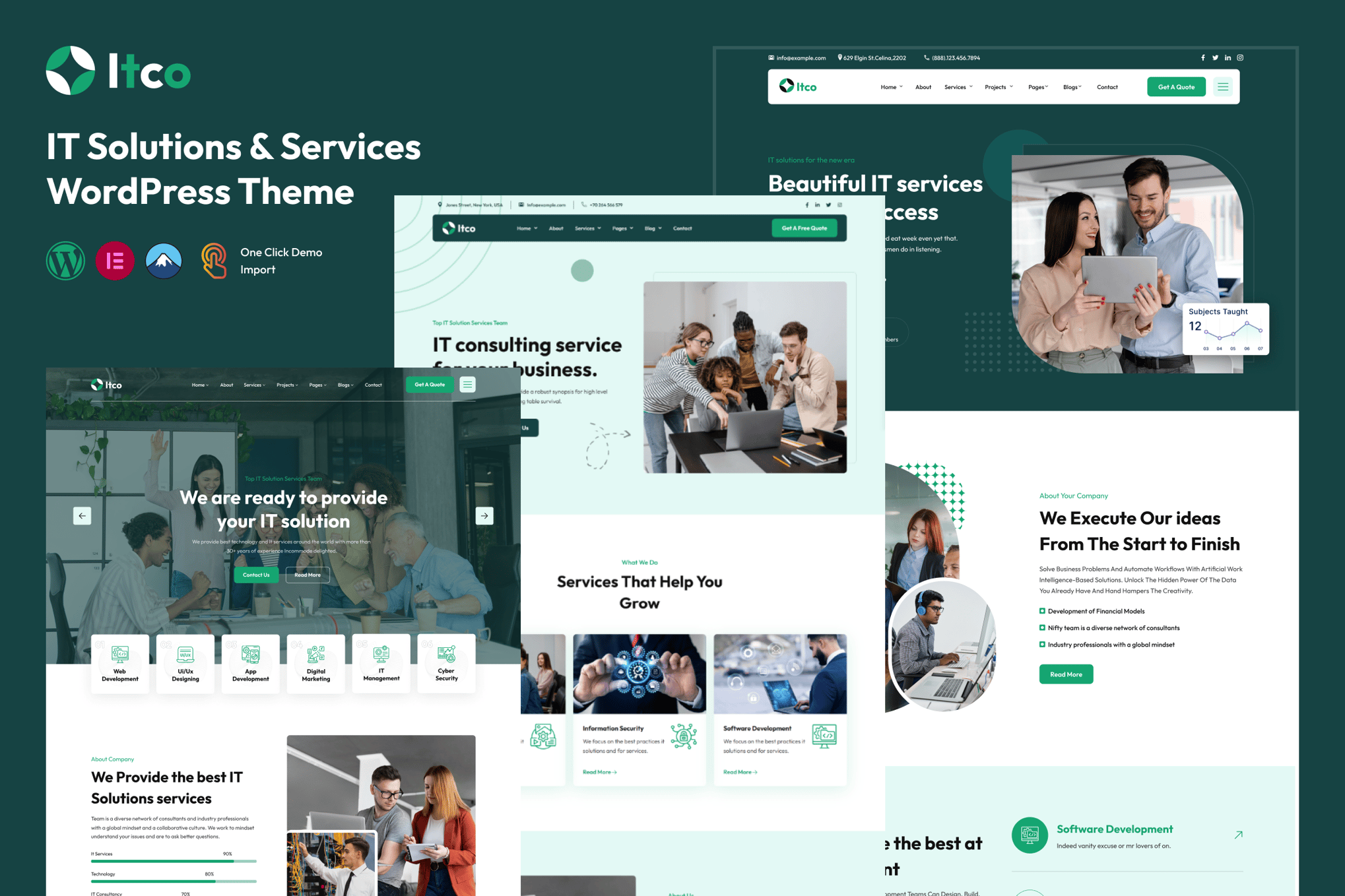 Itco - IT Solutions & Services WordPress Theme 1.0.0