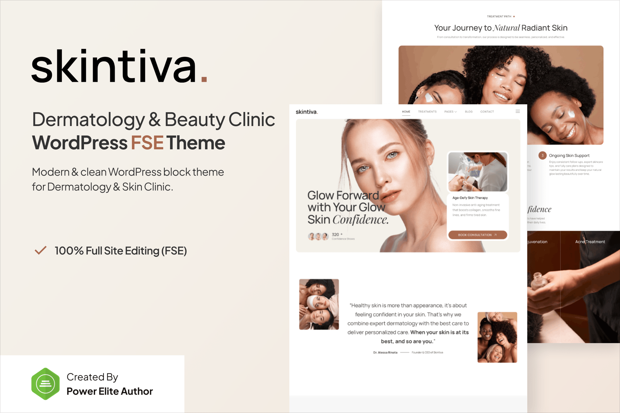 Skintiva – Dermatology & Beauty Clinic WP Theme 1.0.0