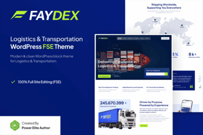 Faydex – Logistics and Transportation WP Theme 1.0.0
