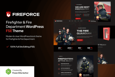 Fireforce – Firefighter Department WP Theme 1.0.0