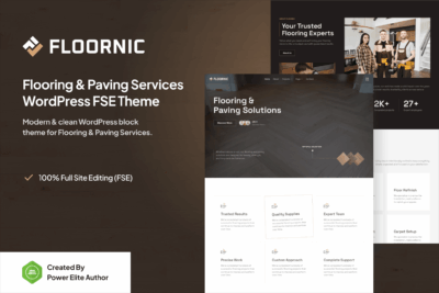 Floornic – Flooring and Paving Services WP Theme 1.0.0