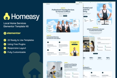 Homeasy - Local Home Services Elementor Template Kit