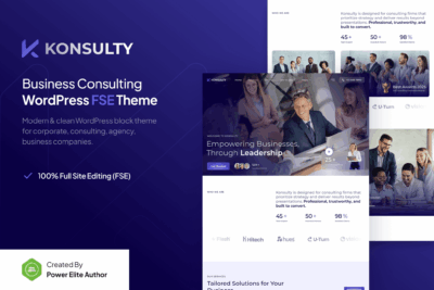 Konsulty – Business Consulting WordPress Theme 1.0.0