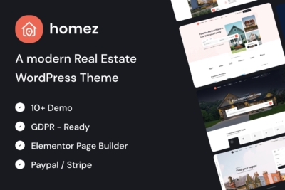 Homez – Real Estate WordPress Theme 1.0.32