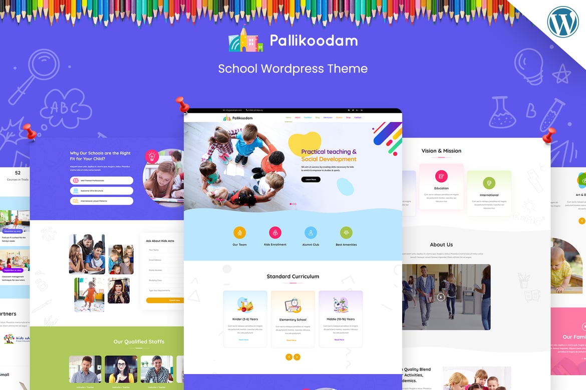 Pallikoodam – School WordPress Theme 2.8