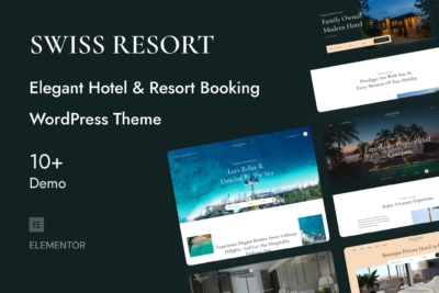 SwissResort - Resort & Hotel Booking WordPress 1.0.8