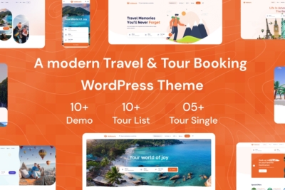 Tourio - Travel & Tour Booking WordPress Theme 1.0.11