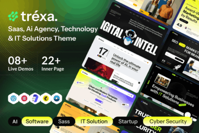 Trexa- Technology & IT Solutions WordPress Theme 1.0.0