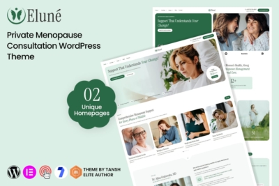 Elune - Private Menopause Consultation WP Theme 1.0.0