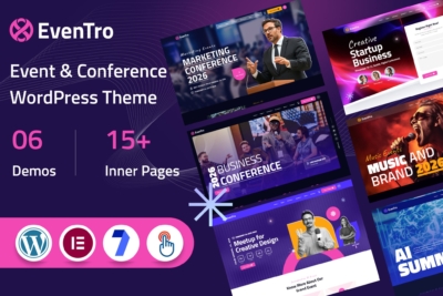 EvenTro - Event & Conference WordPress Theme 1.0.1